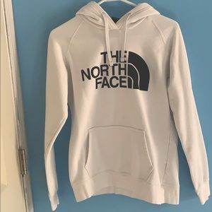 White North Face Sweatshirt
